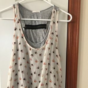 Elephant print tank